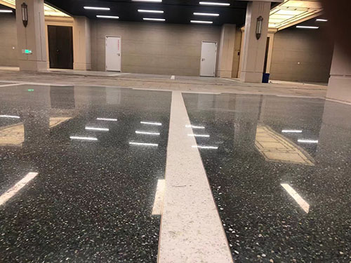 厂房彩石地坪